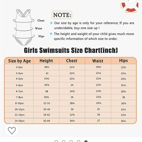 Girl's Watercolor One Piece Swimsuit Summer Swimwear Colorfull Size 15/16 - Picture 5 of 10